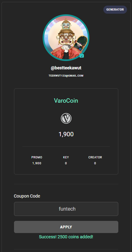 Varoriya PromoCoin