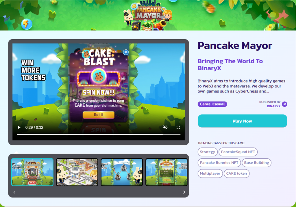 PancakeSwap เปิดตัว Gaming Marketplace